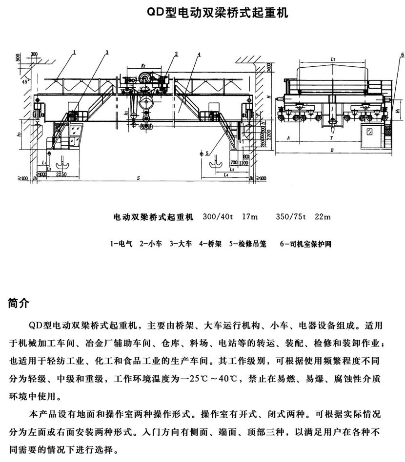 QD型通用桥式起重机